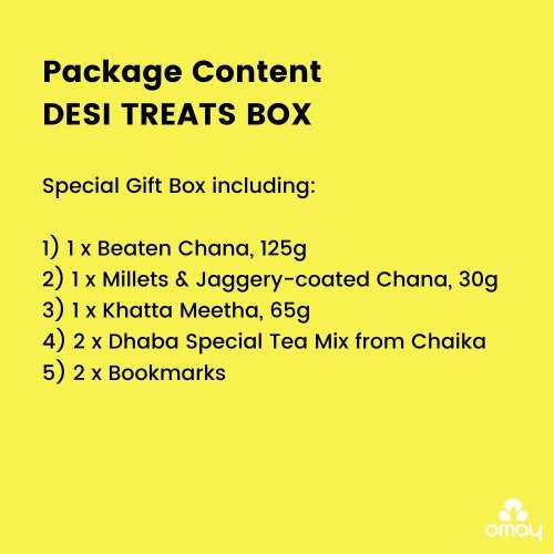 Omay Foods: DESI Treats Reading Gift Box Omay Foods: DESI Treats Reading Gift Box