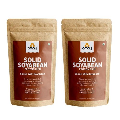 Omay Foods: Solid Soybean - Pack of 2 (400gm each)