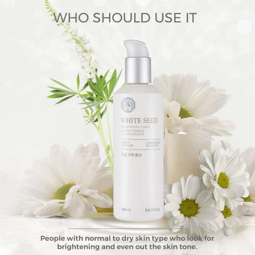 The Face Shop: White Seed Brightening Toner - 160 ml