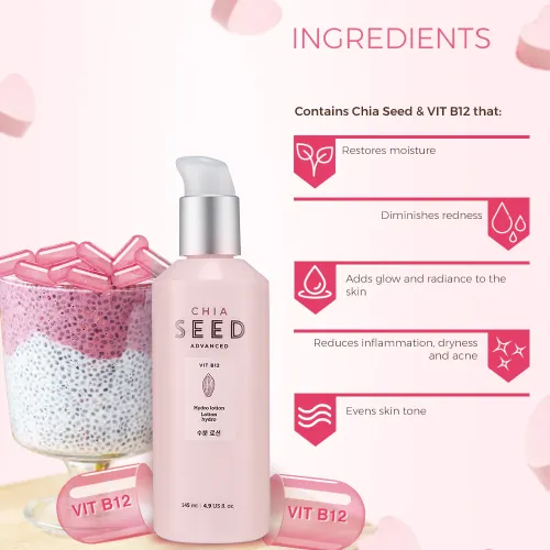 The Face Shop: Chia Seed Hydro Lotion - 145 ml (Unisex)