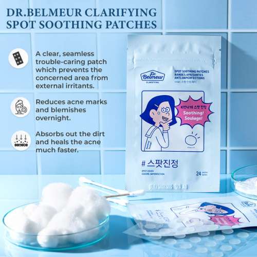 The Face Shop: Dr. Belmeur Clarifying Spot Soothing Patches - 80 Patches