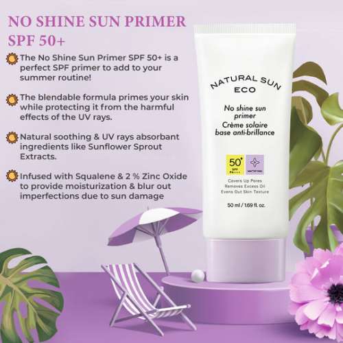 The Face Shop: Natural Eco No Shine Sun Primer - 50 ml