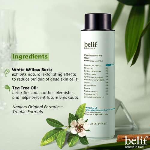 Belif: Problem Solution Green Toner - 200ml