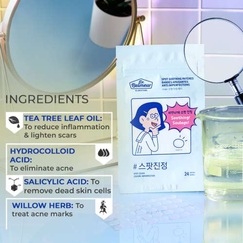 The Face Shop: Dr. Belmeur Clarifying Spot Soothing Patches - 80 Patches
