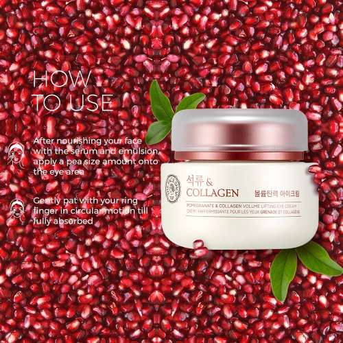 The Face Shop: Pomegranate and Collagen Volume Lifting Eye Cream - 50 ml