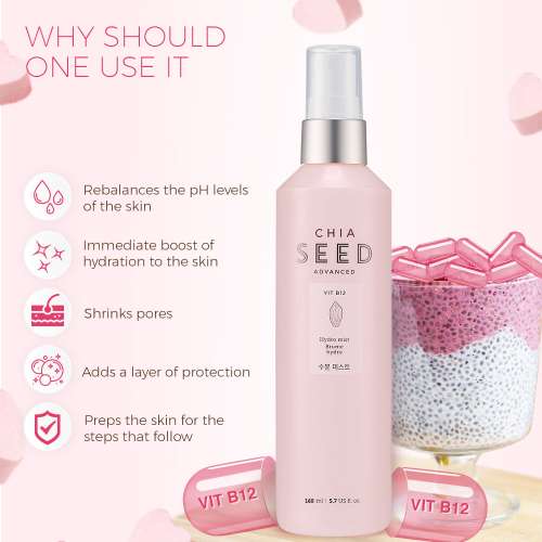 The Face Shop: Chia Seed Hydro Mist - 165 ml