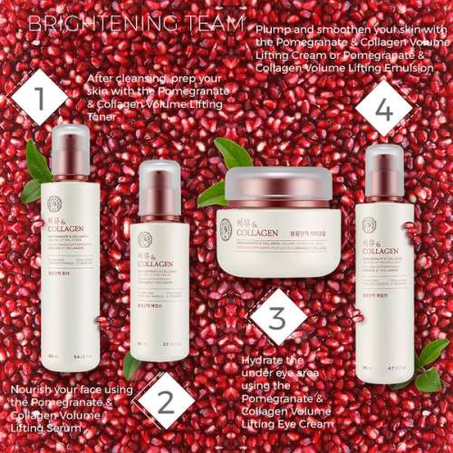 The Face Shop: Pomegranate and Collagen Volume Lifting Eye Cream - 50 ml