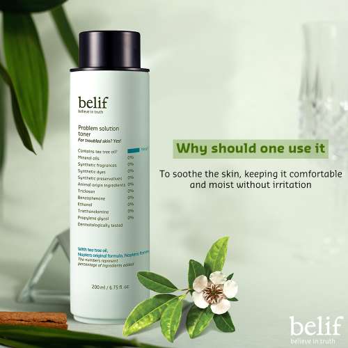 Belif: Problem Solution Green Toner - 200ml