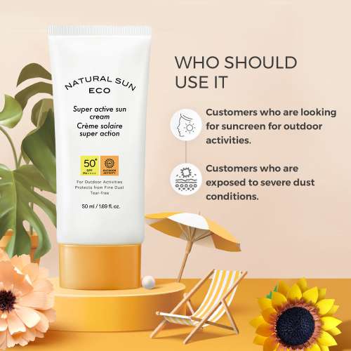 The Face Shop: Natural Eco Super Active Sun Cream 50ml