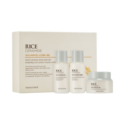 The Face Shop: Rice & Ceramide Moisturizing Skincare Set The Face Shop: Rice & Ceramide Moisturizing Skincare Set