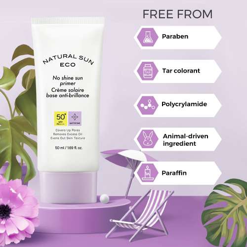 The Face Shop: Natural Eco No Shine Sun Primer - 50 ml