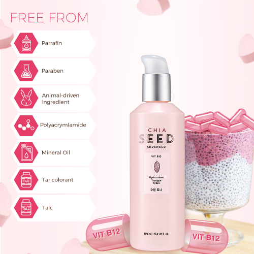 The Face Shop: Chia Seed Hydro Toner - 160 ml