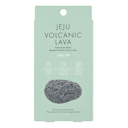 The Face Shop: Jeju Volcanic Lava Fresh Nose Strips - 7 Strips