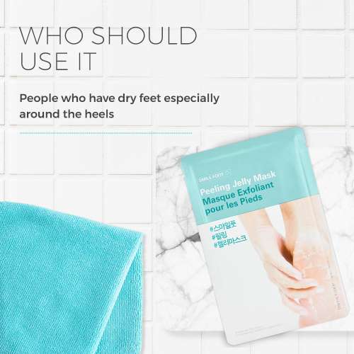 The Face Shop: Smile Foot Peeling Jelly Mask (Unisex) - 40ml