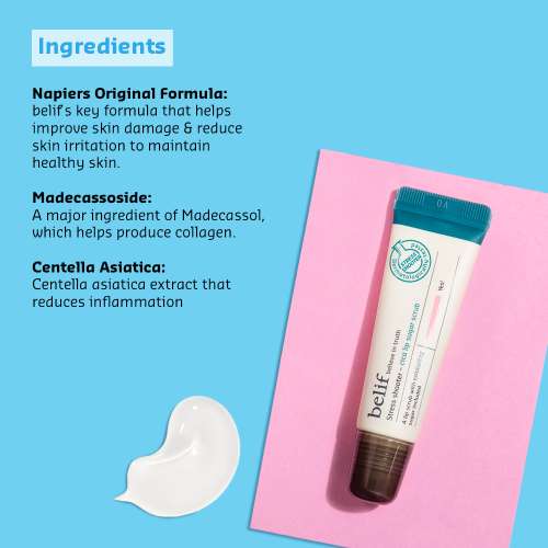 Belif: Stress Shooter-Cica Lip Sugar Scrub - 10gm