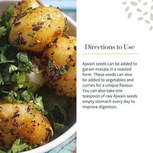 Ecotyl: Organic Ajwain - 100 gm