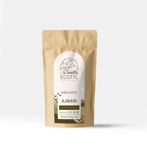 Ecotyl: Organic Ajwain - 100 gm