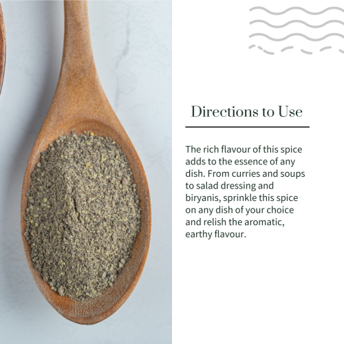 Ecotyl: Organic Black Pepper Powder - 80 gm