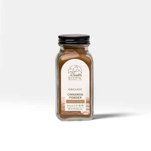 Ecotyl: Organic Cinnamon Powder - 60 gm