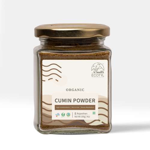 Ecotyl: Organic Cumin Powder - 100 gm