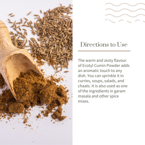 Ecotyl: Organic Cumin Powder - 100 gm