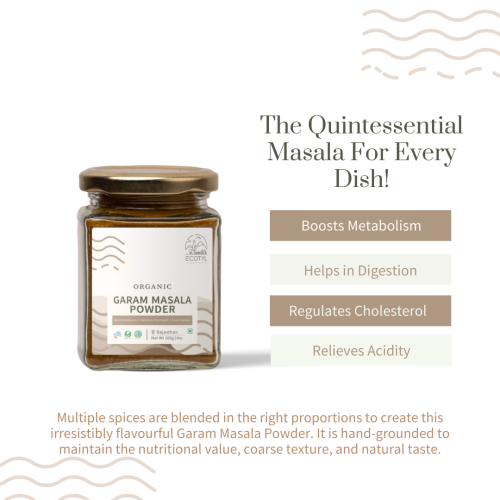 Ecotyl: Organic Garam Masala Powder - 100 gm
