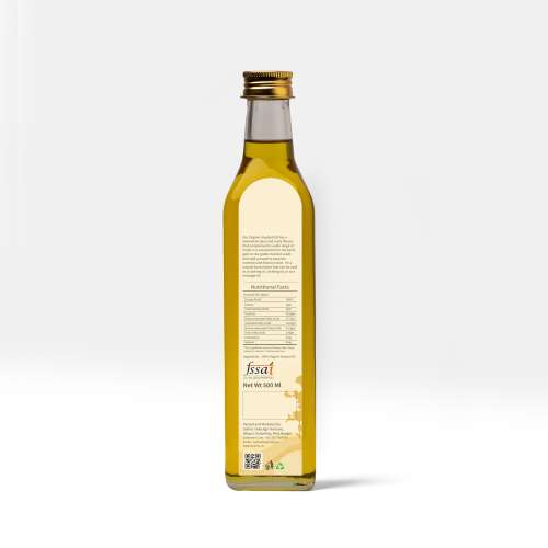 Ecotyl: Organic Cold-Pressed Mustard Oil - 500 ml