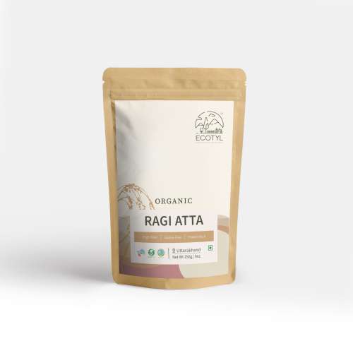 Ecotyl: Organic Ragi Atta - 250 gm