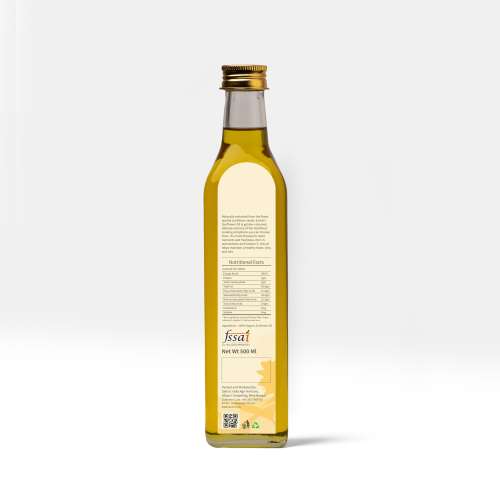 Ecotyl: Organic Cold-Pressed Sunflower Oil - 500 gm