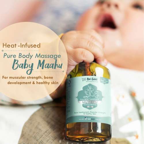 Nat Habit: SUMMER Baby Maahu, Daily Body Massage Oil - 100ml