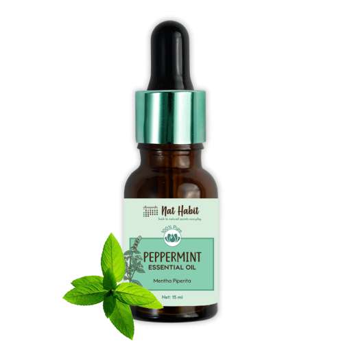 Nat Habit: Pure Peppermint Essential Oil - 15ml