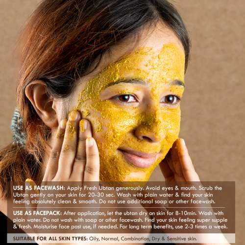 Nat Habit: Fresh Delicate Rose Ubtan - Twin Pack Nat Habit: Fresh Delicate Rose Ubtan - Twin Pack