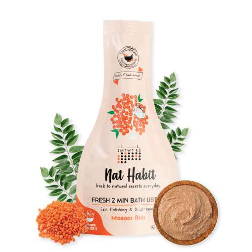 Nat Habit: Fresh Masoor Rub Body Ubtan