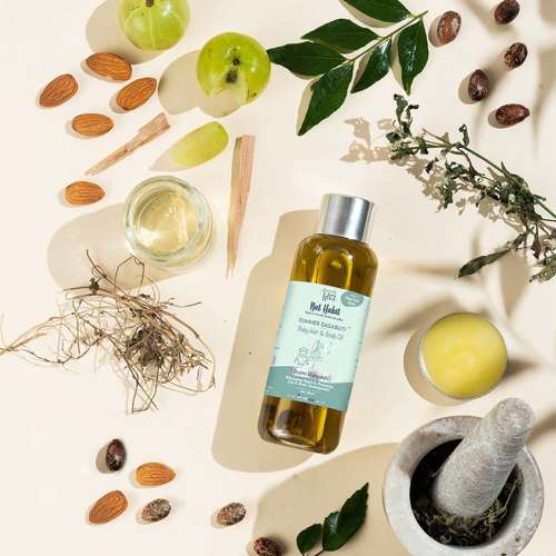 Nat Habit: SUMMER Baby Scalp & Hair Daily Massage Oil - 110ml Nat Habit: SUMMER Baby Scalp & Hair Daily Massage Oil - 110ml