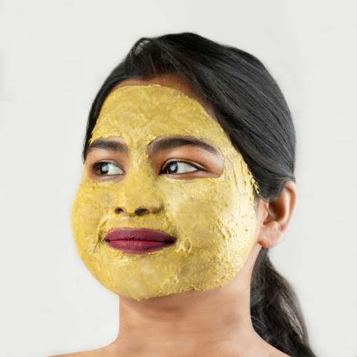 Nat Habit: Fresh Tamarind Kasturi Ksheer Lepa Quick Detan & Brightening Ayurvedic Face Pack Mask - 40gm