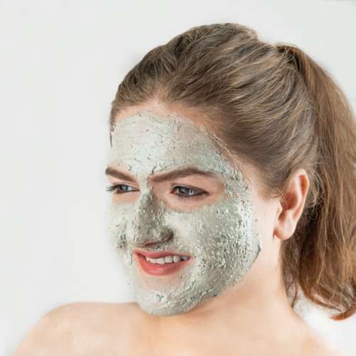 Nat Habit: Fresh Kaolin Aparajita Ksheer Lepa Face Pack Mask - 40gm Nat Habit: Fresh Kaolin Aparajita Ksheer Lepa Face Pack Mask - 40gm