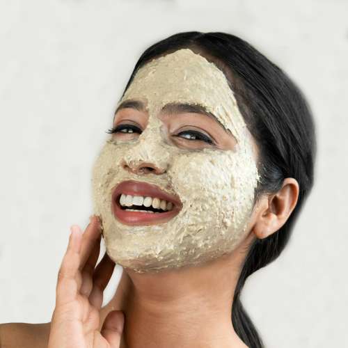 Nat Habit: Fresh Banana Mulethi Ksheer Lepa Face Pack Mask - 40gm
