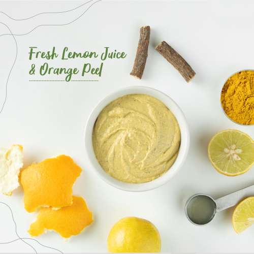 Nat Habit: Fresh Lemon Drop UnderArm Ubtan - 40 gm