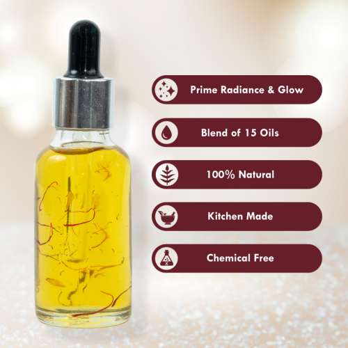 Nat Habit: Pure Saffron Tuberose Mukhalaya - 30ml