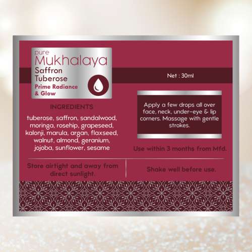 Nat Habit: Pure Saffron Tuberose Mukhalaya - 30ml