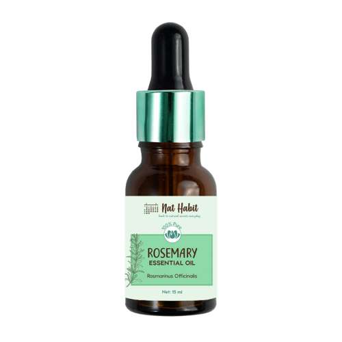 Nat Habit: Pure Rosemary Essential Oil - 15ml