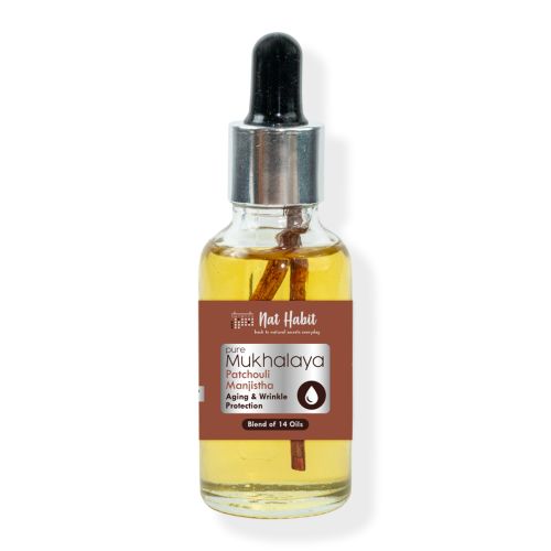 Nat Habit: Pure Patchouli Manjistha Mukhalaya - 30ml Nat Habit: Pure Patchouli Manjistha Mukhalaya - 30ml