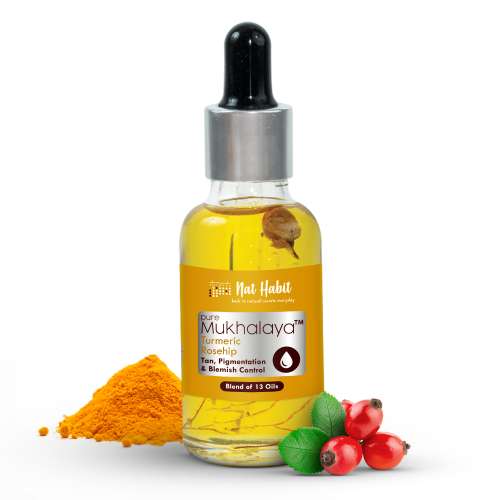 Nat Habit: Pure Turmeric Rosehip Mukhalaya - 30ml