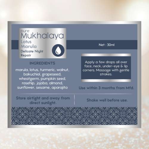 Nat Habit: Pure Lotus Marula Mukhalaya - 30ml