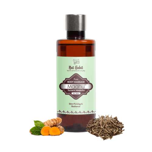 Nat Habit: Pure Turmeric Manjistha Maahu - 200 ml