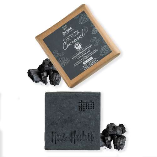 Nat Habit: Detox Charcoal Soap - 125gm