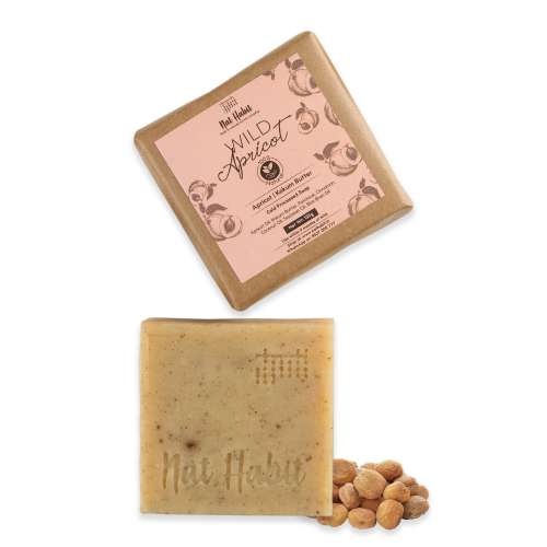 Nat Habit: Wild Apricot Soap - 125gm Nat Habit: Wild Apricot Soap - 125gm