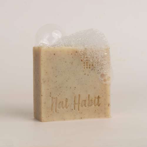Nat Habit: Exfoliating Orange Soap - 125gm