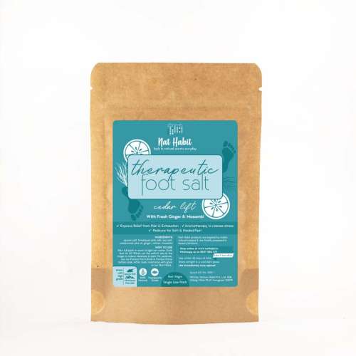 Nat Habit: Fresh Cedar Lift Foot Salt - Pack of 2 Nat Habit: Fresh Cedar Lift Foot Salt - Pack of 2