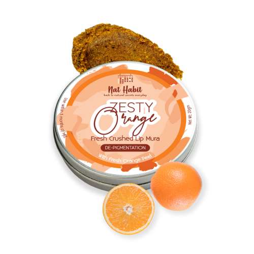 Nat Habit: Zesty Orange Lip Mura - 12gm Nat Habit: Zesty Orange Lip Mura - 12gm